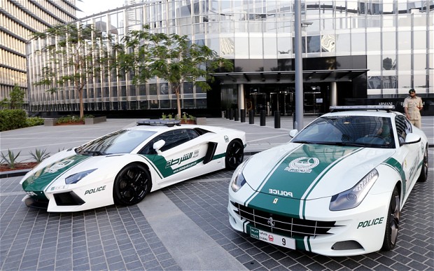 Frota da polícia do Dubai